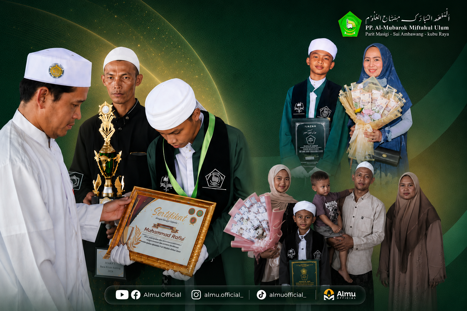 Momen Wisuda & Penghargaan Santri